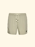 COSTUME UOMO EFFEK PANTALONCINO TINTA UNITA VERDE OLIVA CHIARO - immagine 3