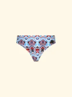 COSTUME UOMO EFFEK SLIP A FANTASIA ETNICA TURCHESE, COCCIO BASE PANNA - immagine 3