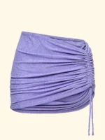 GONNA COPRICOSTUME EFFEK CON COULISSE LATERALE LILLA PITONATA - immagine 2