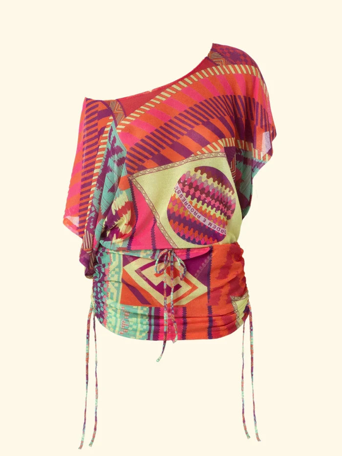 COPRICOSTUME DONNA EFFEK CON COULISSE MULTICOLORS - immagine 3
