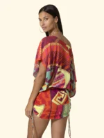 COPRICOSTUME DONNA EFFEK CON COULISSE MULTICOLORS - immagine 2