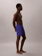 COSTUME UOMO CALVIN KLEIN A PANTALONCINO MEDIO BLU ACCESO CON LOGHINO - immagine 4