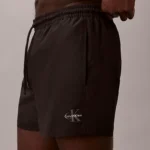 COSTUME UOMO CALVIN KLEIN A PANTALONCINO DELLA STAGIONE ESTATE 2026. CORTO NERO CON LOGHINO