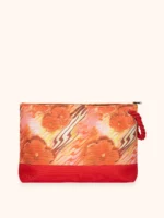 MAXI POCHETTE ME FUI IN CANVA FANTASIA ARANCIO - immagine 3