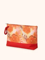 MAXI POCHETTE ME FUI IN CANVA FANTASIA ARANCIO - immagine 2