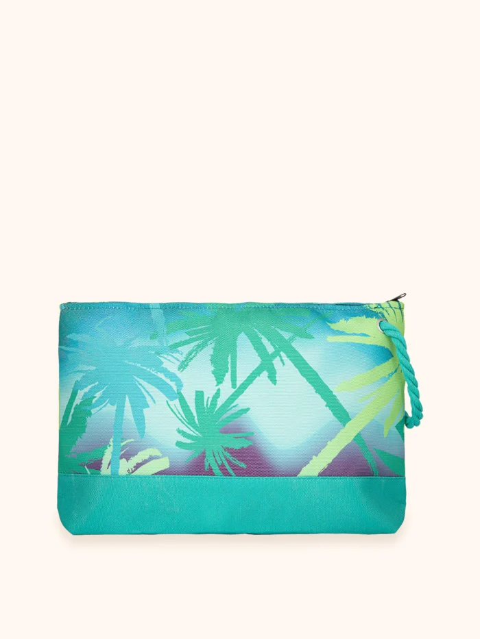 MAXI POCHETTE ME FUI IN CANVA FANTASIA VERDE E AZZURRA - immagine 3