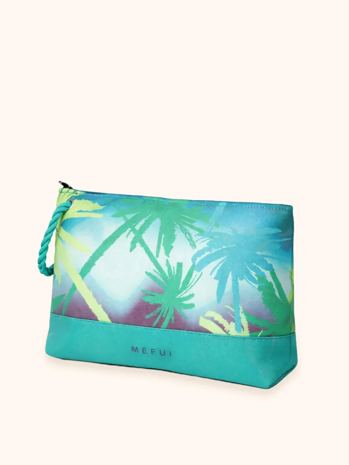 MAXI POCHETTE ME FUI IN CANVA FANTASIA VERDE E AZZURRA - immagine 2