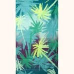 TELO MARE ME FUI IN MICROFIBRA DIMENSIONI 90X180 CON DOPPIA FANTASIA NEI COLORI AZZURRO/BLU E VIOLA/ARANCIO