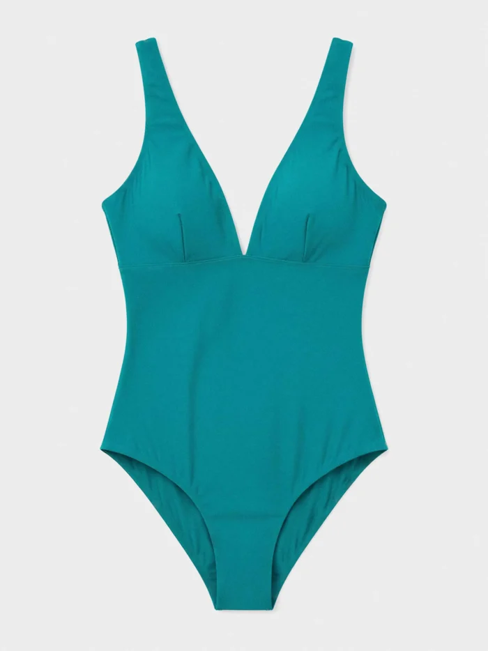 COSTUME DONNA GISELA INTERO SENZA FERRETTO TAGLIO VIVO COLOR VERDE - immagine 5