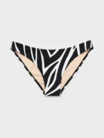 COSTUME DONNA GISELA TRIANGOLO NON IMBOTTITO CON FERRETTO, SLIP REGOLARE FANTASIA ZEBRATA - immagine 6