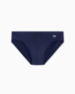 COSTUME UOMO EMPORIO ARMANI DELLA COLLEZIONE ESTATE 2026. SLIP CLASSICO A TINTA UNITA NEL COLOR BLU NAVY