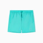 COSTUME UOMO EMPORIO ARMANI A PANTALONCINO DELLA STAGIONE ESTATE 2026. CLASSICO MODELLO TINTA UNITA NEL COLOR VERDE ACQUA