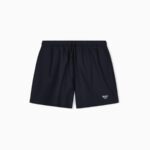 COSTUME UOMO EMPORIO ARMANI A PANTALONCINO DELLA STAGIONE ESTATE 2026. CLASSICO MODELLO TINTA UNITA NEL COLOR NERO