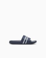 CIABATTA EMPORIO ARMANI UOMO DELLLA STAGIONE ESTATE 2026. BLU CON FASCIA BIANCA LOGATA