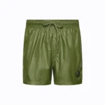 COSTUME BIMBO EFFEK A PANTALONCINO DELLA STAGIONE ESTATE 2026. TINTA UNITA NEL COLOR VERDE MILITARE