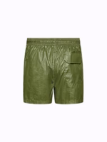 COSTUME BIMBO EFFEK A PANTALONCINO DELLA STAGIONE ESTATE 2026. TINTA UNITA NEL COLOR VERDE MILITARE