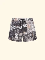 COSTUME UOMO EFFEK FANTALONCINO FANTASIA PAISLEY NERO, GRIGIO E BIANCO - immagine 3