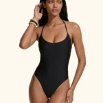 COSTUME DONNA ME FUI INTERO DELLA STAGIONE ESTATE 2026. TINTA UNITA NEL COLORE NERO