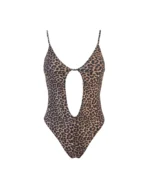 COSTUME DONNA MATINEE DELLA STAGIONE ESTATE 2026. INTERO EVERGREEN LEOPARDATO CON IMBOTTITURA ESTRAIBILE