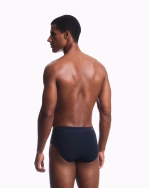 SLIP UOMO EMPORIO ARMANI IN MORBIDO COTONE MODAL BLU - immagine 4