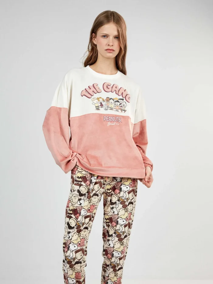 PIGIAMA DONNA GISELA IN CORAL TOM & JERRY - immagine 4